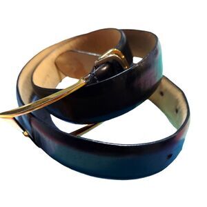 WCM New York Quality Leather Belt Size 34" long